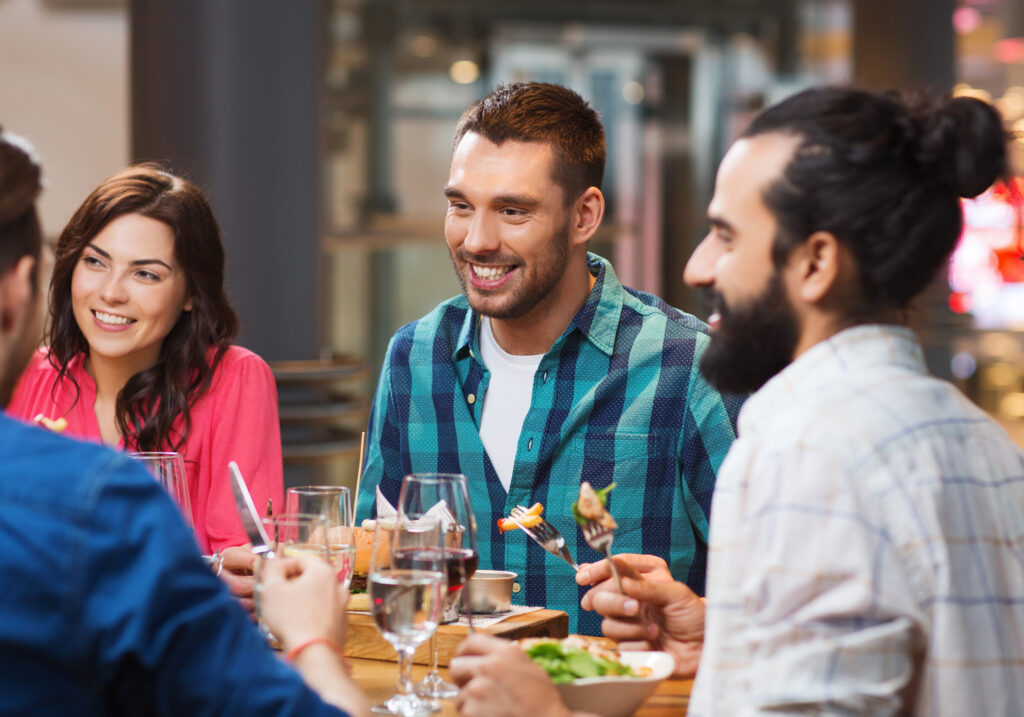 people eating