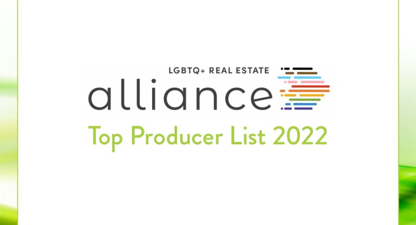LBGTQ+ Real Estate Alliance Top Producer