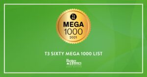 BHGRE® Brokerages Recognized in T3 Sixty Mega 1000 List
